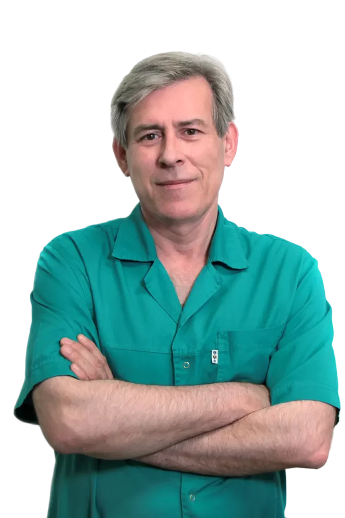 Професор Михайло Юрійович Болгов, завідувач відділу хірургії ендокринних залоз.